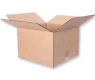 cajas de cartón ondulado, caja de cartón ondulado