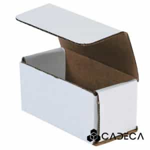 4 x 2 x 2 sobres de cartón corrugado blanco 50 / paquete