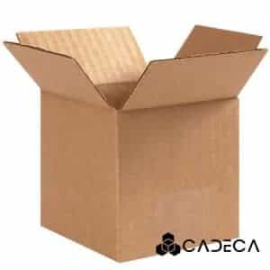 3 x 3 x 3 cajas de cartón ondulado 25 / paquete