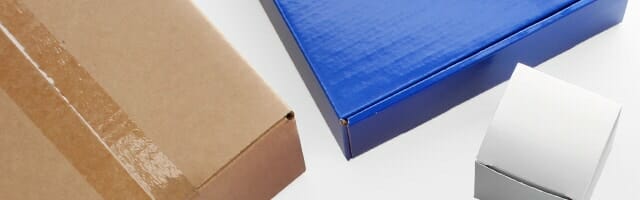 cajas de envío para revista de negocios hecha a mano
