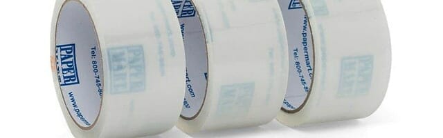 cinta de envío del mercado de papel para revista de negocios hecha a mano